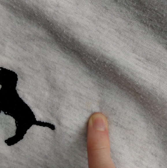 🌿XS Victoria's Secret PINK Long Sleeve Tee - Picture 3 of 4